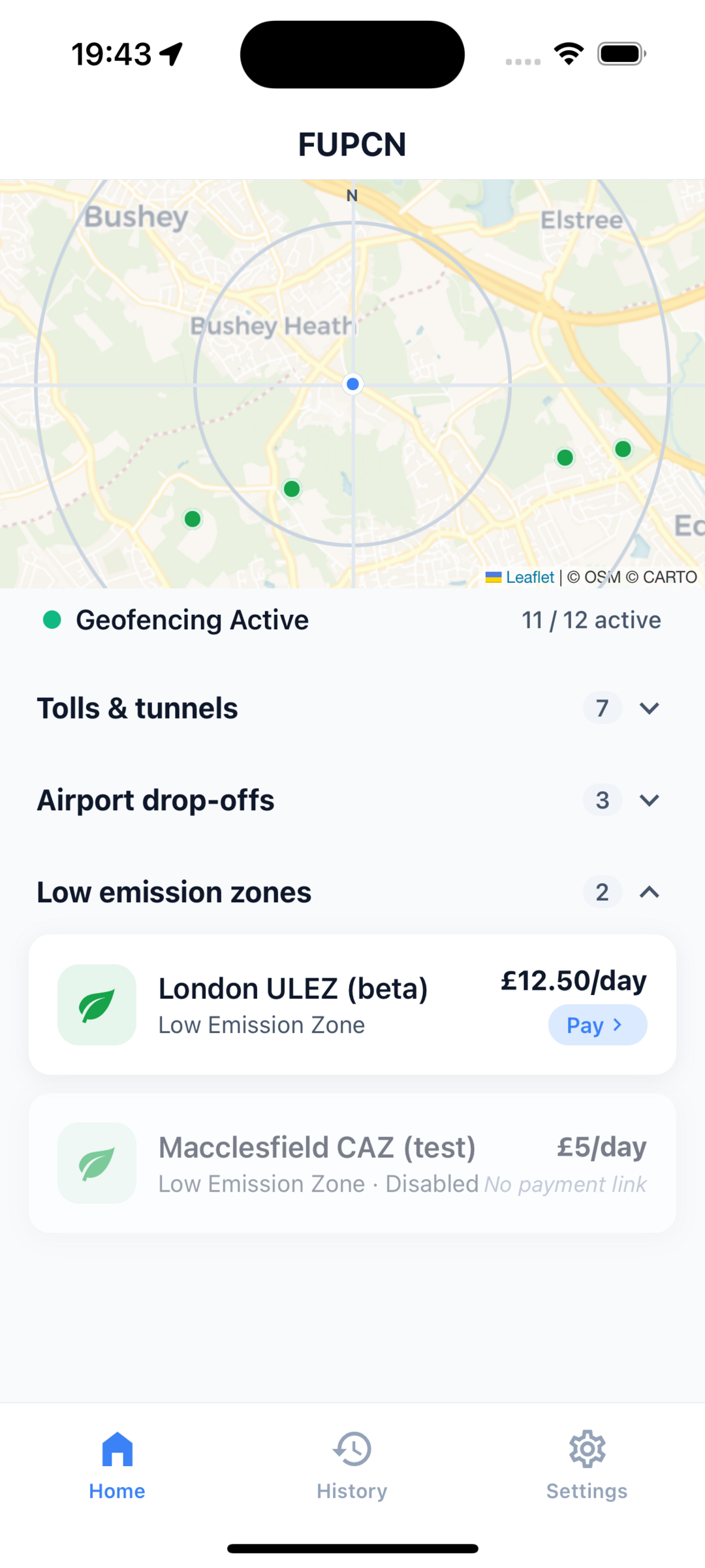 Add a custom location